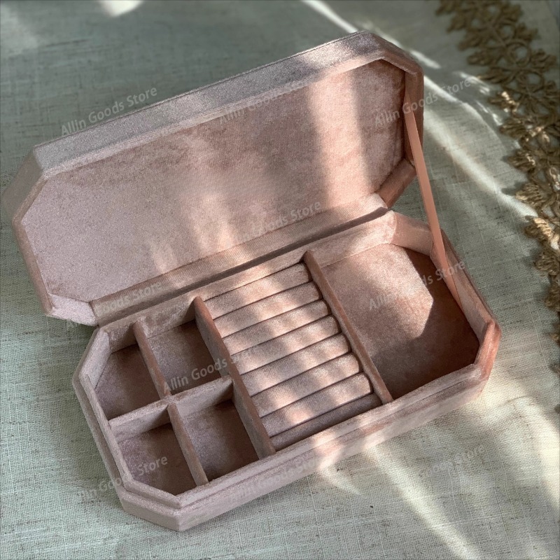 Velvet Jewelry Box - Caja de Joyería de Terciopelo, Caja