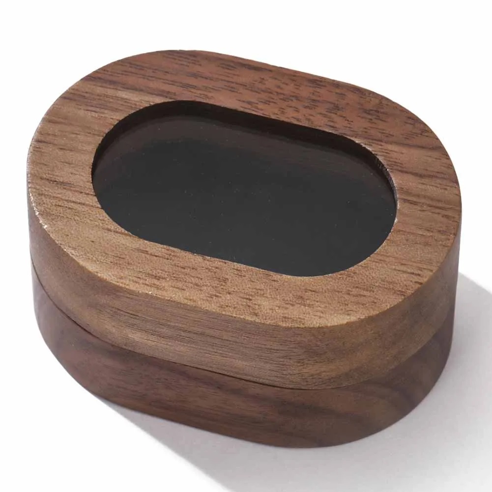 Velvet Jewelry Box - Caja de Regalo Negra para Joyería,