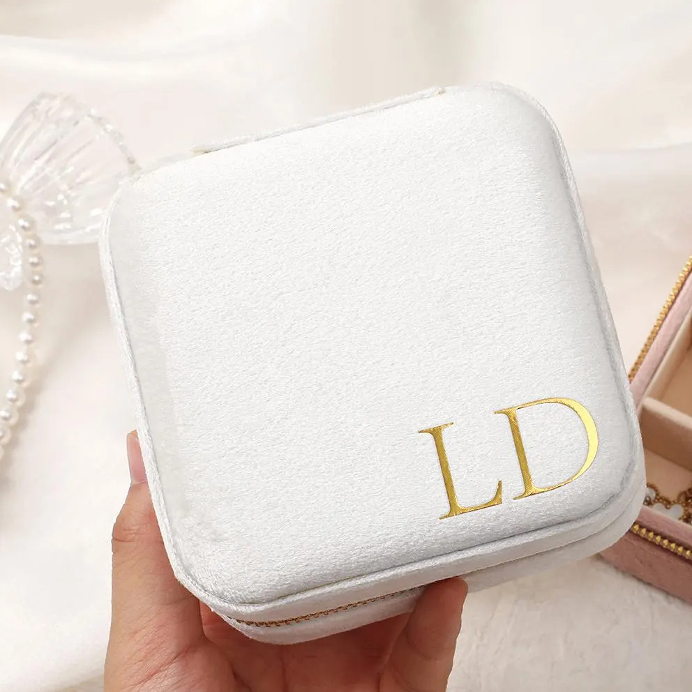 Joyero personalizado Estuche d - Velvet Jewelry Box reseña y precio