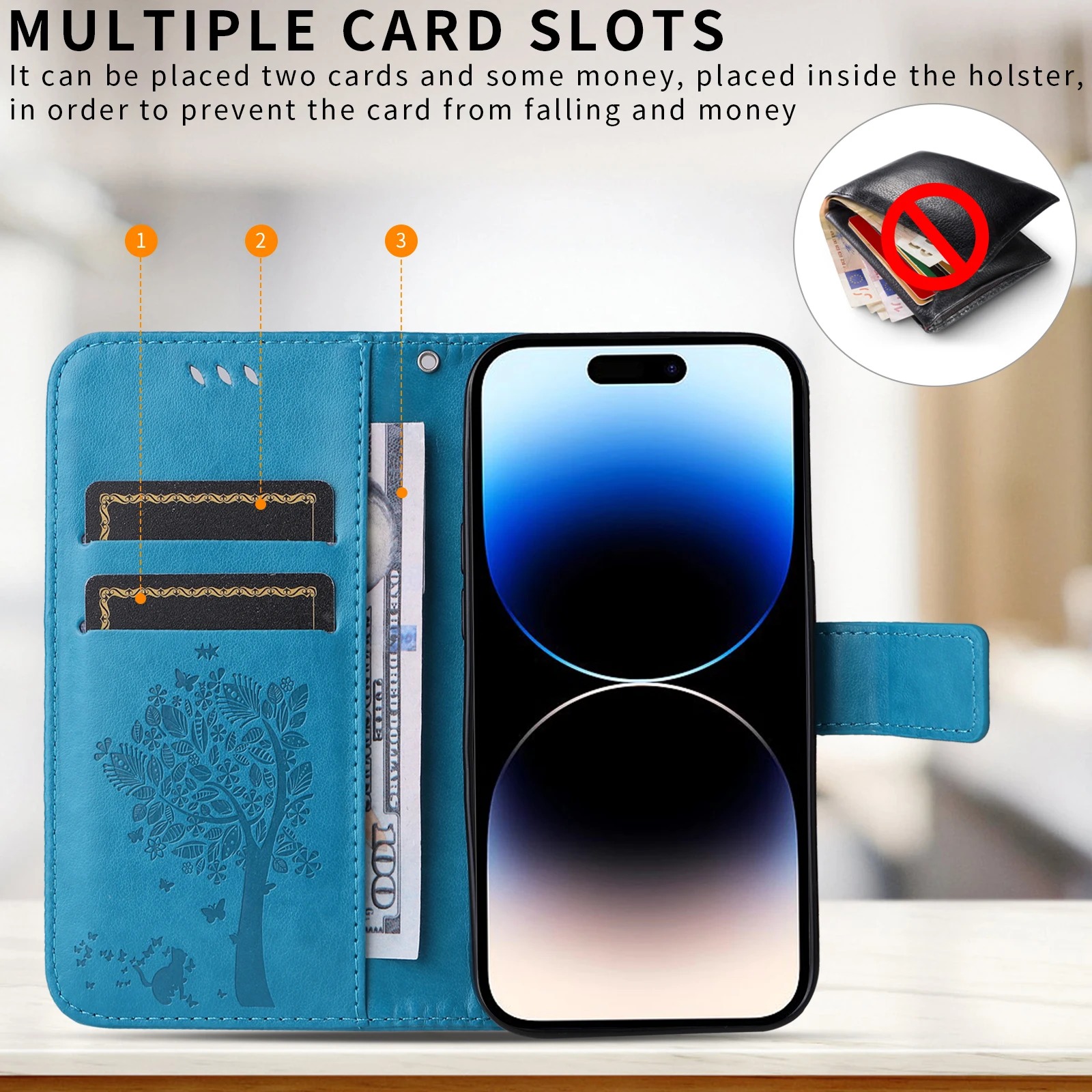 Funda de Cuero Tipo Cartera pa - Oppo Find X8 reseña y precio
