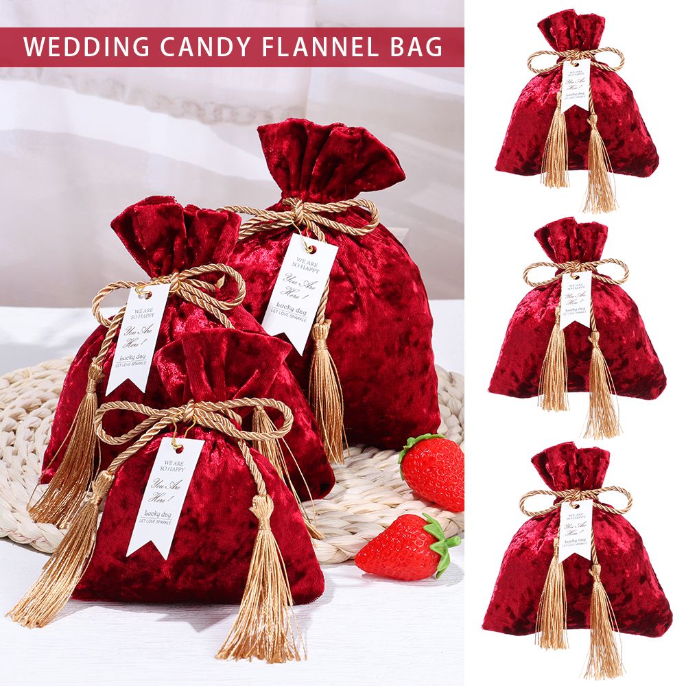 Bolsa de terciopelo con borlas - Velvet Jewelry Box reseña y precio