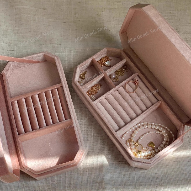 Caja de Joyería de Terciopelo, - Velvet Jewelry Box reseña y precio