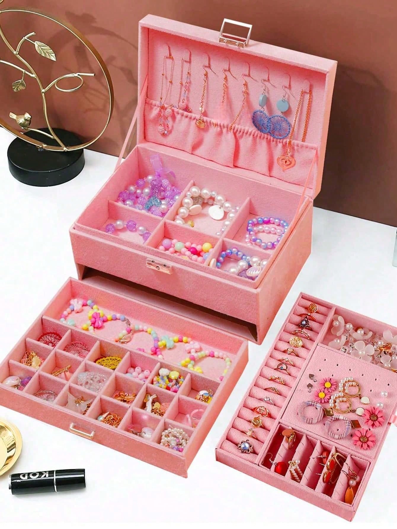 Caja de Joyería de Terciopelo  - Velvet Jewelry Box reseña y precio
