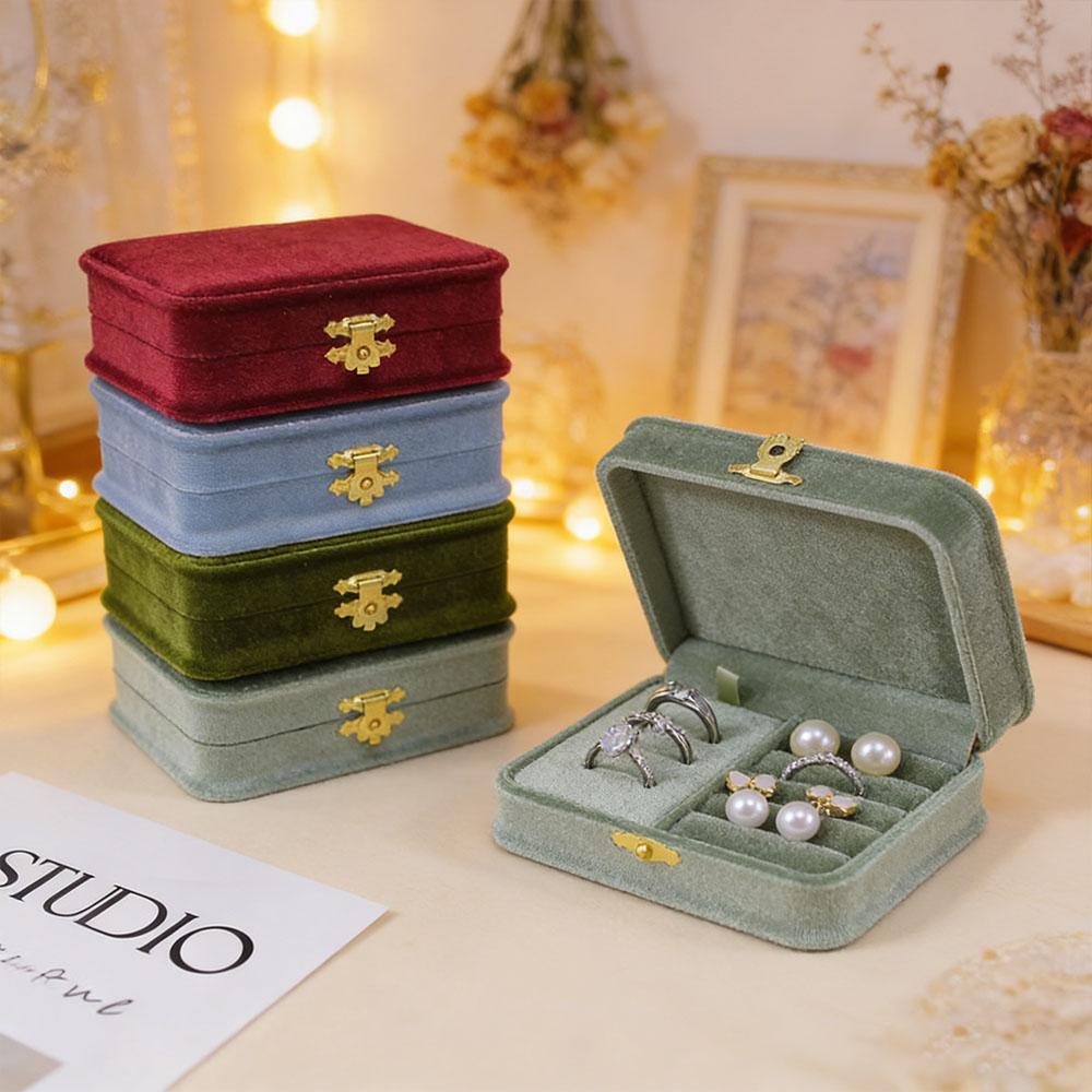 Caja de joyería de terciopelo  - Velvet Jewelry Box reseña y precio