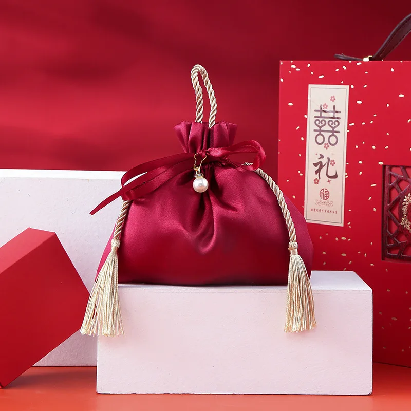 Bolsa de terciopelo con cordón - Velvet Jewelry Box reseña y precio