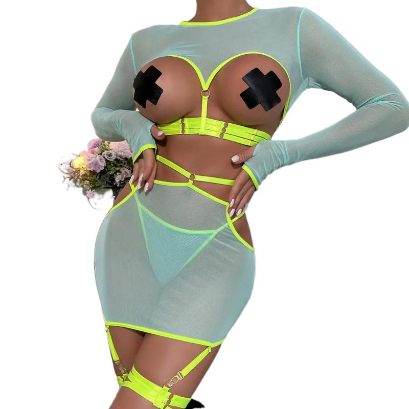 Conjunto de lencería Sexy con  - Velvet Jewelry Box reseña y precio